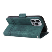 For iPhone 16 Pro Max BETOPNICE Dual-side Buckle Leather Phone Case(Green)