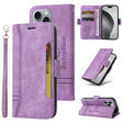 For iPhone 16 Pro Max BETOPNICE Dual-side Buckle Leather Phone Case(Purple) - iPhone 16 Pro Max Cases by BETOPNICE | Online Shopping South Africa | PMC TechLife | Buy Now Pay Later Mobicred