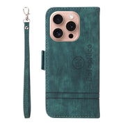 For iPhone 16 Pro BETOPNICE Dual-side Buckle Leather Phone Case(Green)