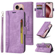 For iPhone 16 Pro BETOPNICE Dual-side Buckle Leather Phone Case(Purple) - iPhone 16 Pro Cases by BETOPNICE | Online Shopping South Africa | PMC TechLife | Buy Now Pay Later Mobicred