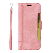 For iPhone 16 Plus BETOPNICE Dual-side Buckle Leather Phone Case(Pink)