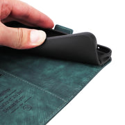 For iPhone 16 Plus BETOPNICE Dual-side Buckle Leather Phone Case(Green)