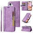 For iPhone 16 Plus BETOPNICE Dual-side Buckle Leather Phone Case(Purple) - iPhone 16 Plus Cases by BETOPNICE | Online Shopping South Africa | PMC TechLife | Buy Now Pay Later Mobicred