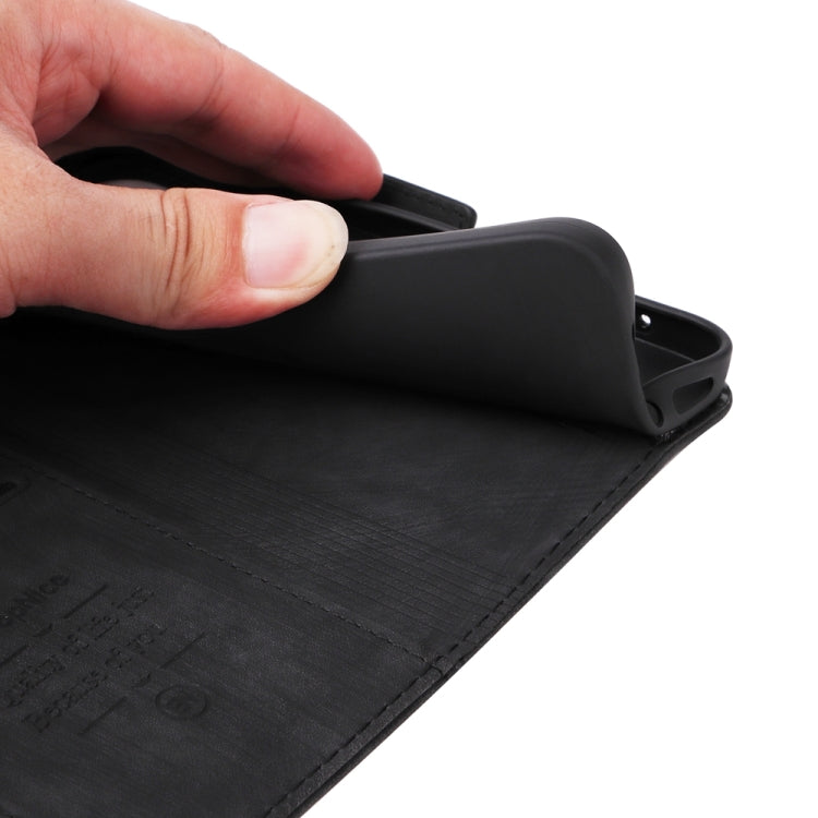 For iPhone 16 BETOPNICE Dual-side Buckle Leather Phone Case(Black)