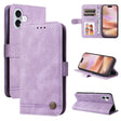 For iPhone 16 Plus Skin Feel Life Tree Leather Phone Case(Purple) - iPhone 16 Plus Cases by PMC TechLife | Online Shopping South Africa | PMC TechLife | Buy Now Pay Later Mobicred