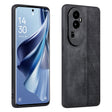 For OPPO Reno10 Pro+ AZNS 3D Embossed Skin Feel Phone Case(Black) - OPPO Cases by AZNS | Online Shopping South Africa | PMC TechLife