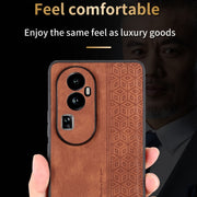 For OPPO Reno10 Pro+ AZNS 3D Embossed Skin Feel Phone Case(Black)