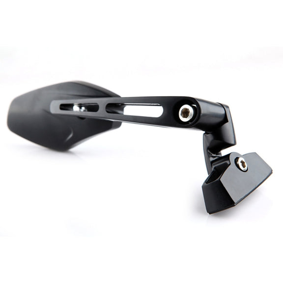 1Pair SF-062 Motorcycle Modified Rearview Mirror Reflective Mirror(Black)