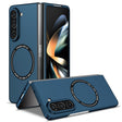 For Samsung Galaxy Z Fold5 Magsafe Magnetic Folding PC Phone Case(Blue) - Galaxy Z Fold5 Cases by PMC TechLife | Online Shopping South Africa | PMC TechLife