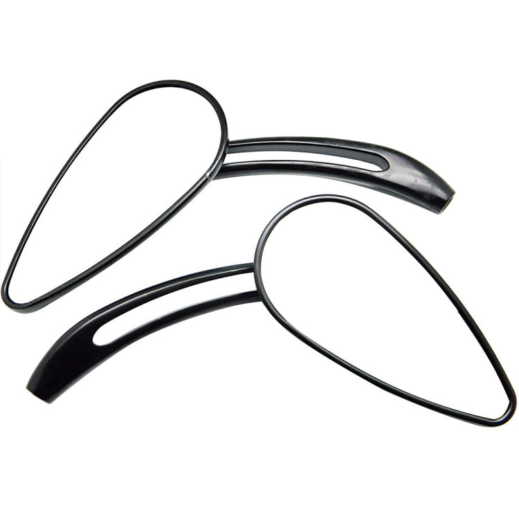 SF104 Motorcycle Modified Retro Rearview Mirror Reflective Mirror(Plating Silver)