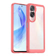 For Honor X50i Colorful Series Acrylic Hybrid TPU Phone Case(Red) - Honor Cases by PMC TechLife | Online Shopping South Africa | PMC TechLife | Buy Now Pay Later Mobicred