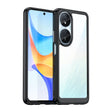 For Honor Play 50 Plus Colorful Series Acrylic Hybrid TPU Phone Case(Black) - Honor Cases by PMC TechLife | Online Shopping South Africa | PMC TechLife | Buy Now Pay Later Mobicred