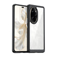 For Honor 100 Pro Colorful Series Acrylic Hybrid TPU Phone Case(Black) - Honor Cases by PMC TechLife | Online Shopping South Africa | PMC TechLife | Buy Now Pay Later Mobicred