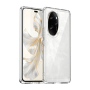 For Honor 100 Pro Colorful Series Acrylic Hybrid TPU Phone Case(Transparent)