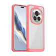 For Honor Magic6 Pro 5G Colorful Series Acrylic Hybrid TPU Phone Case(Red) - Honor Cases by PMC TechLife | Online Shopping South Africa | PMC TechLife | Buy Now Pay Later Mobicred