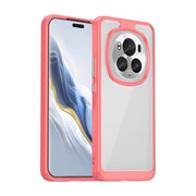 For Honor Magic6 Pro 5G Colorful Series Acrylic Hybrid TPU Phone Case(Red)