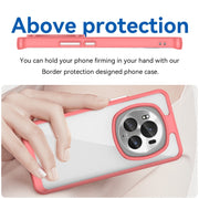 For Honor Magic6 Pro 5G Colorful Series Acrylic Hybrid TPU Phone Case(Red)