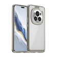 For Honor Magic6 Pro 5G Colorful Series Acrylic Hybrid TPU Phone Case(Transparent Grey) - Honor Cases by PMC TechLife | Online Shopping South Africa | PMC TechLife | Buy Now Pay Later Mobicred