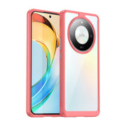 For Honor X9b Colorful Series Acrylic Hybrid TPU Phone Case(Red)