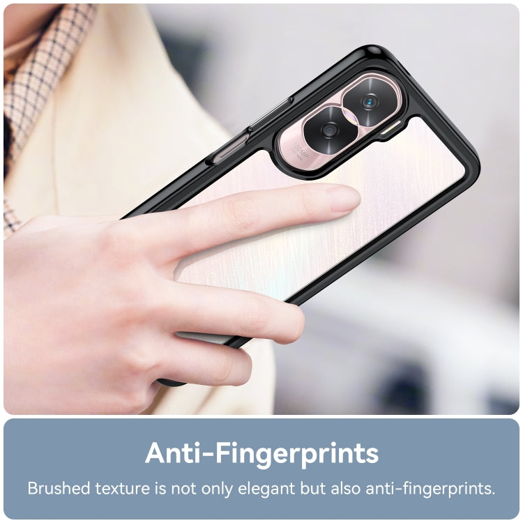 For Nothing Phone 2 Colorful Series Acrylic + TPU Phone Case(Black)