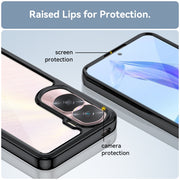 For Nothing Phone 2 Colorful Series Acrylic + TPU Phone Case(Black)