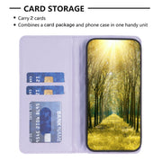 For iPhone 16 Plus Diamond Lattice Magnetic Leather Flip Phone Case(Purple)