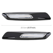 2 PCS Car Fender Light  LED Leaf Board Side DC12V / 1.7W for BMW, Yellow Light, Style:C