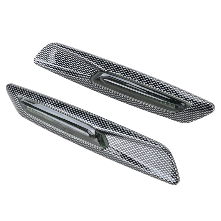 2 PCS Car Fender Light  LED Leaf Board Side DC12V / 1.7W for BMW, Yellow Light, Style:F