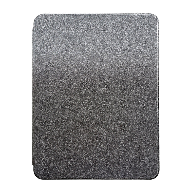 For iPad Air 11 2025 / 2024 / Pro 11 Gradient Glitter Magnetic Split Leather Tablet Case(Black)