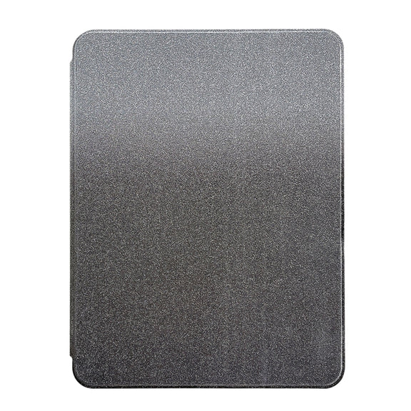 For iPad Air 11 2025 / 2024 / Pro 11 Gradient Glitter Magnetic Split Leather Tablet Case(Black)