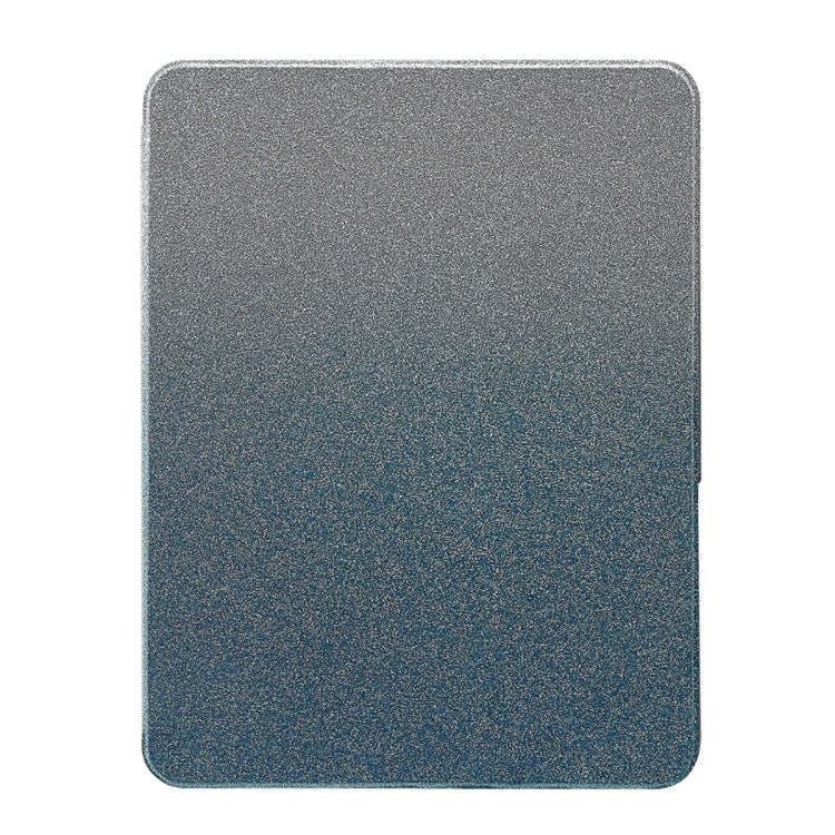 For iPad Air 11 2025 / 2024 / Pro 11 Gradient Glitter Magnetic Split Leather Tablet Case(Blue)
