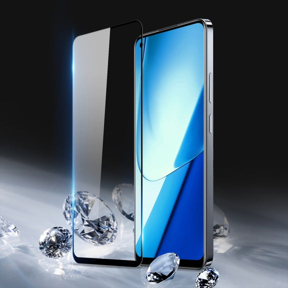 For Realme 11 10pcs DUX DUCIS 0.33mm 9H Medium Alumina Tempered Glass Film