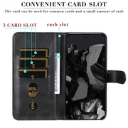 For Google Pixel 9 Pro Fashion Calf Texture Zipper Leather Phone Case(Black)