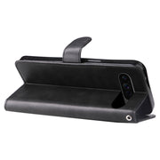 For Google Pixel 9 Pro Fashion Calf Texture Zipper Leather Phone Case(Black)