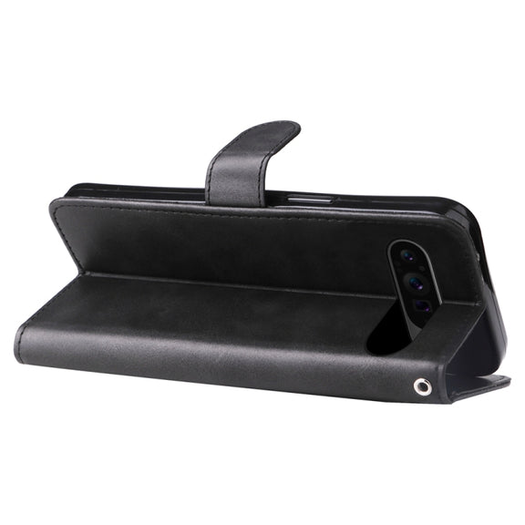 For Google Pixel 9 Pro Fashion Calf Texture Zipper Leather Phone Case(Black)