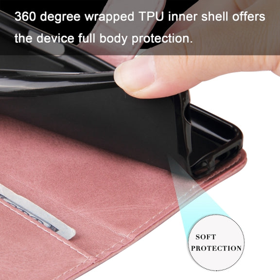 For Google Pixel 9 Fashion Calf Texture Zipper Leather Phone Case(Rose Gold)