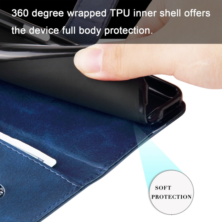 For Google Pixel 9 Fashion Calf Texture Zipper Leather Phone Case(Blue)