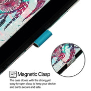 For iPhone 16 Plus 3D Painting Horizontal Flip Leather Phone Case(Color Drop Wind Chimes)