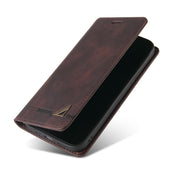 For Xiaomi Redmi 12C/11A Skin Feel Anti-theft Brush Horizontal Flip Leather Case with Holder(Brown)