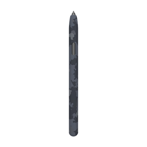 For Samsung Galaxy Tab S7 LOVE MEI Camouflage Silicone Protective Pen Case(Grey)