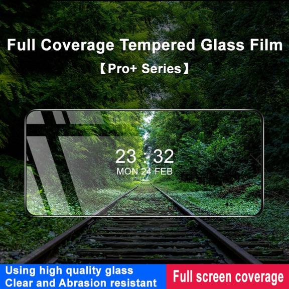 For Honor X7b 4G imak 9H Surface Hardness Full Screen Tempered Glass Film Pro+ Series