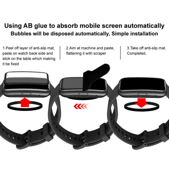 For Huawei Band 9 IMAK Plexiglass HD Watch Protective Film