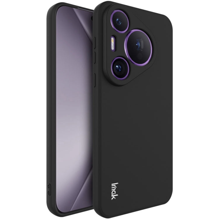 For Huawei Pura 70 Pro / 70 Pro+ imak UC-4 Series Straight Edge TPU Phone Case(Black)