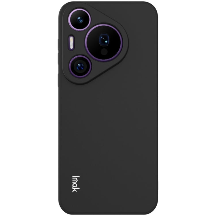 For Huawei Pura 70 Pro / 70 Pro+ imak UC-4 Series Straight Edge TPU Phone Case(Black)