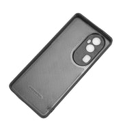 For OPPO Reno 10 Pro 5G Cow Pattern Sewing Back Cover Phone Case(Black)
