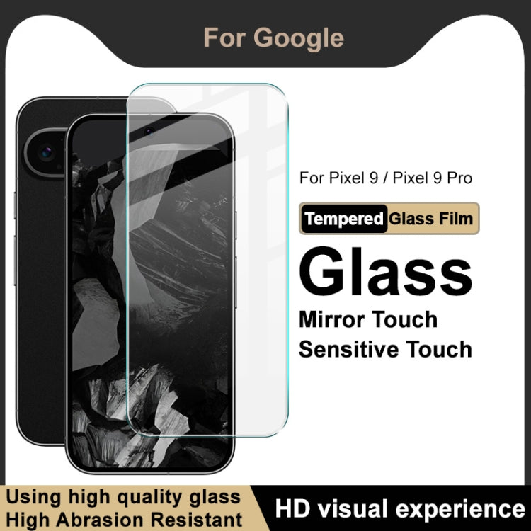 For Google Pixel 9 Pro / 9 imak H Series Full Screen Tempered Glass Film