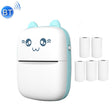 C9 Mini Bluetooth Wireless Thermal Printer With 5 Papers(Blue) - Printer by PMC TechLife | Online Shopping South Africa | PMC TechLife | Buy Now Pay Later Mobicred