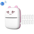 C9 Mini Bluetooth Wireless Thermal Printer With 10 Papers(Pink) - Printer by PMC TechLife | Online Shopping South Africa | PMC TechLife | Buy Now Pay Later Mobicred