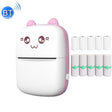 C9 Mini Bluetooth Wireless Thermal Printer With 5 Papers & 5 Sticker Papers(Pink) - Printer by PMC TechLife | Online Shopping South Africa | PMC TechLife | Buy Now Pay Later Mobicred