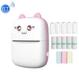 C9 Mini Bluetooth Wireless Thermal Printer With 5 Papers & 5 Sticker & 3 Color Papers(Pink) - Printer by PMC TechLife | Online Shopping South Africa | PMC TechLife | Buy Now Pay Later Mobicred